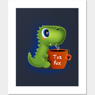 Tea rex Posters and Art